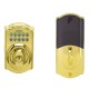 SCHLAGE Z-WAVE DEADBOLT-BRIGHT BRASS