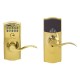 SCHLAGE Z-WAVE ENTRY SET-BRIGHT BRASS